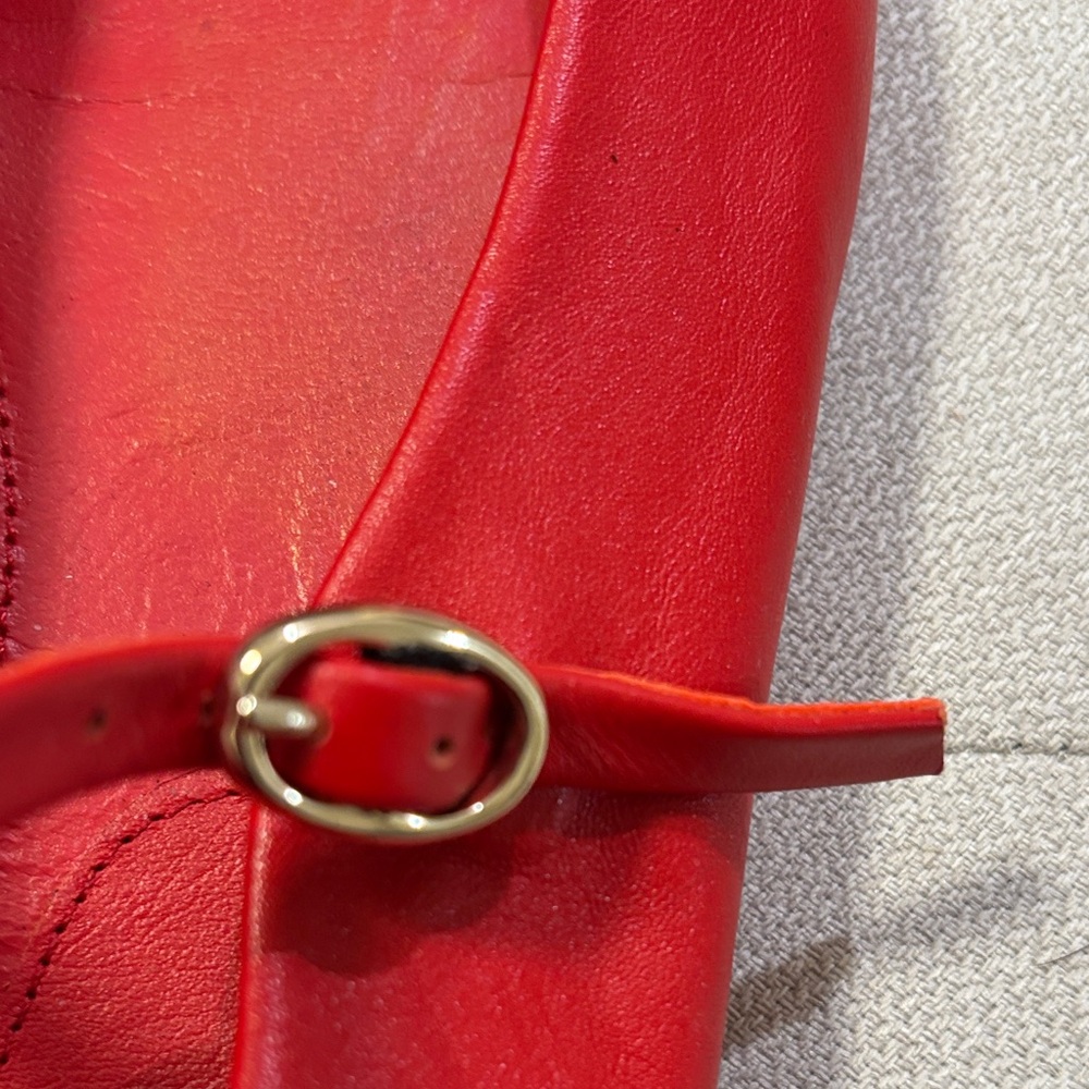 ZARA Scarlet Square-Toe Flats - Picture 5 of 6